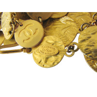 Chanel CHANEL vintage oro 5-cintura con serie C H A N E L CC monete