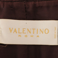 Valentino Garavani Brown linen skirt 