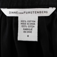 Diane Von Furstenberg Schwarze Bluse 