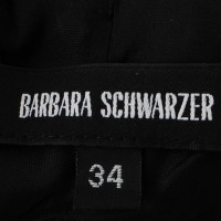 Barbara Schwarzer Robe de soie dans l'impression des animaux 