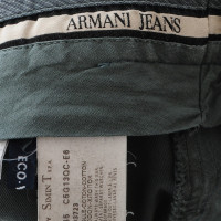 Armani Jeans Gonna in cotone verde 