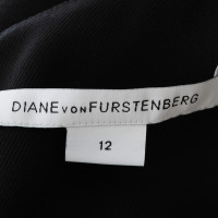 Diane Von Furstenberg Schwarzes Kleid 
