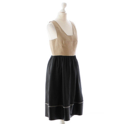 Derek Lam Beige black dress