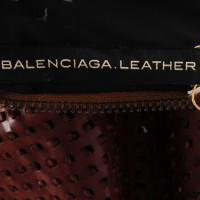 Balenciaga Roodachtig bruin lederen kleding