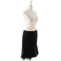 Jil Sander Black wool skirt