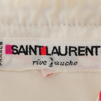 Yves Saint Laurent Cream-colored summer suit jacket of 1980