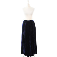 Yves Saint Laurent Dark blue Maxi skirt 