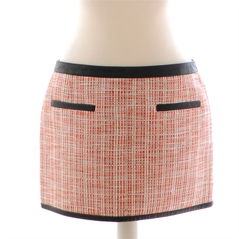 Barbara Bui Bouclé rok in driekleur