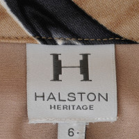 Halston Heritage Patroon jurk