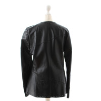 Laurèl Leather jacket in black