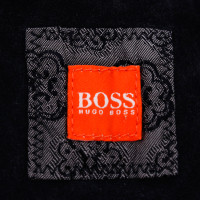 Boss Orange Suède jas in zwart-wit