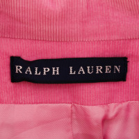 Polo Ralph Lauren Blazer en velours COTELE rose 