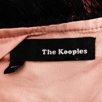 The Kooples Robe tablier avec dentelle