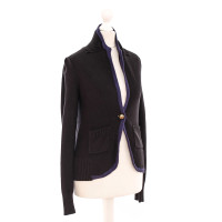 Lux  Blazer in maglia in nero