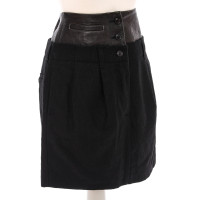 Wunderkind Skirt with leather collar