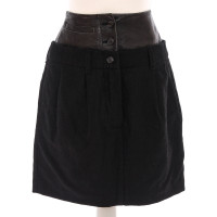 Wunderkind Skirt with leather collar