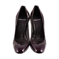 Pierre Hardy Eggplant colored pumps