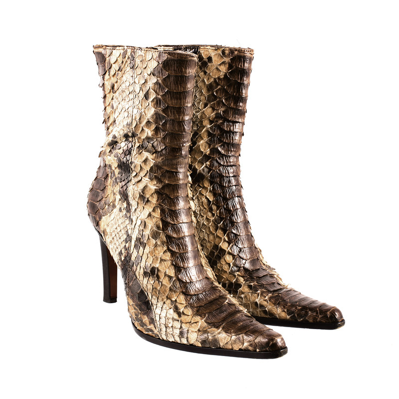 Other Designer Velvet COSH - snake boots
