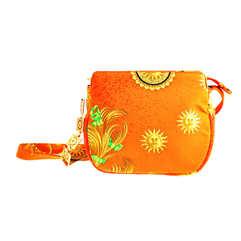 Versace Shoulder bag with a Sun motif
