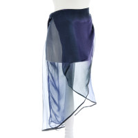 Haider Ackermann Iridescent wrap skirt