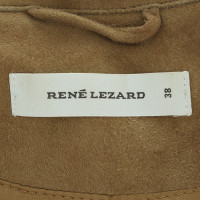 René Lezard Trenchjacke leather