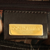Dolce & Gabbana Tasche mit Pelz 