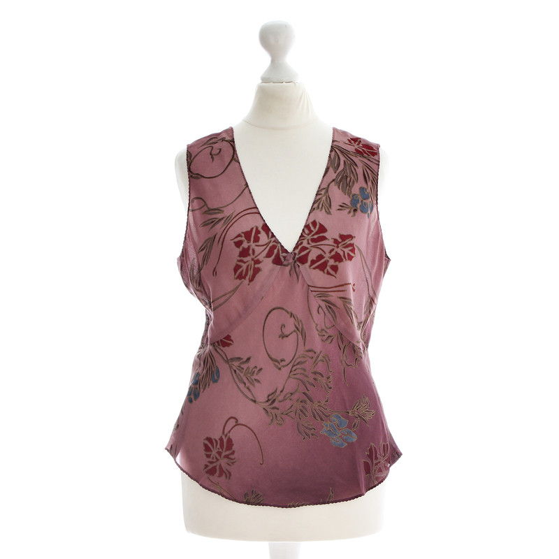Armani Top with flower pattern