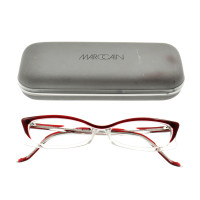Marc Cain Eyeglass frame transparent and Red