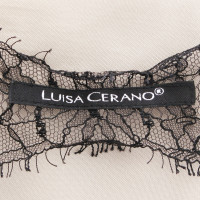Luisa Cerano Dress with waterfall neckline