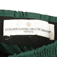 Golden Goose Pantalon en vert émeraude