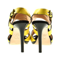 Reed Krakoff Yellow ankle strap sandals