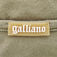 John Galliano T-shirt with skull print