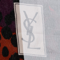 Yves Saint Laurent Seidentuch mit Leo-Print