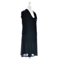 John Galliano Black silk dress