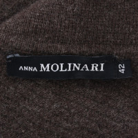 Anna Molinari Long-Pullover mit Taschen