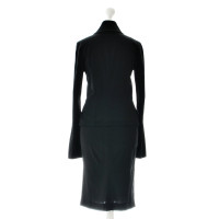 Dolce & Gabbana Zwarte zijden kostuum