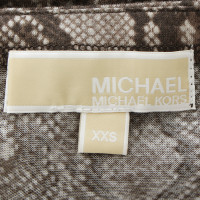 Michael Kors Top con stampa rettile