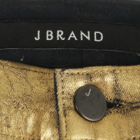 J Brand Jeans "Super Skinny" gold