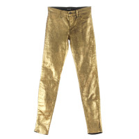J Brand Jeans "Super Skinny" gold