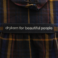Drykorn Blouse with plaid pattern