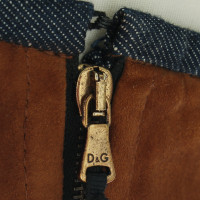 D&G Robe Bustier en cuir