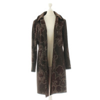 Etro Wool coat with a pattern mix