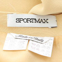 Sport Max Costume en jaune pastel