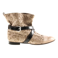 Navyboot Ankle boot with Leoprint 