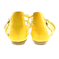 Jimmy Choo Yellow strappy sandals 