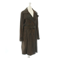 Marc Cain Trench coat leather