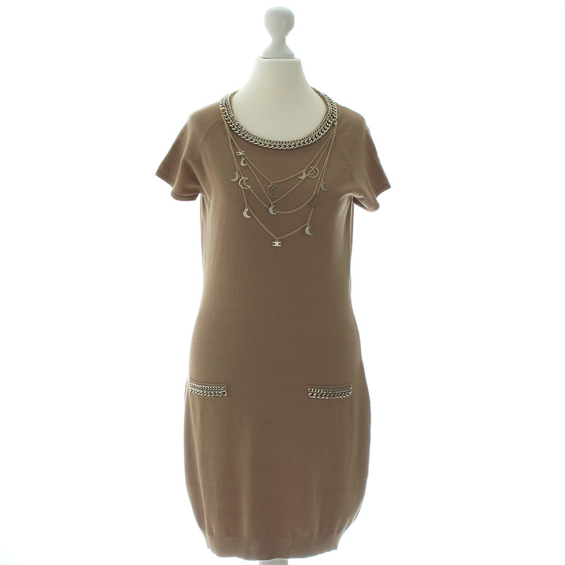 Elisabetta Franchi Light brown dress