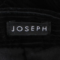 Joseph Jupe en velours côtelé noir 