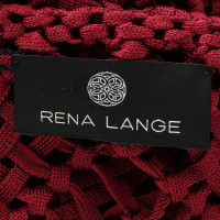 Rena Lange Crochet waistcoat in Bordeaux