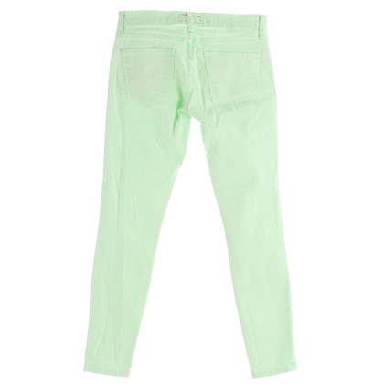 Current Elliott Jeans in light green